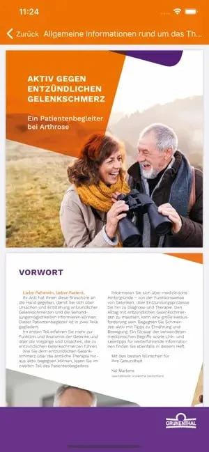 GelenkFit App Screenshot